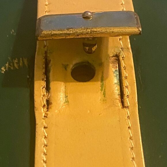 Griffon Nail Care Set Germany Made Tortoise Green Yellow Case Vintage READ - Picture 8 of 12